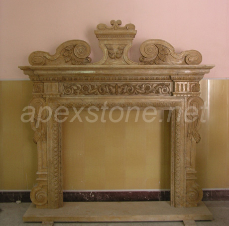 Marble Fireplace 019